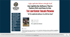 Desktop Screenshot of lightscribetoolbox.com